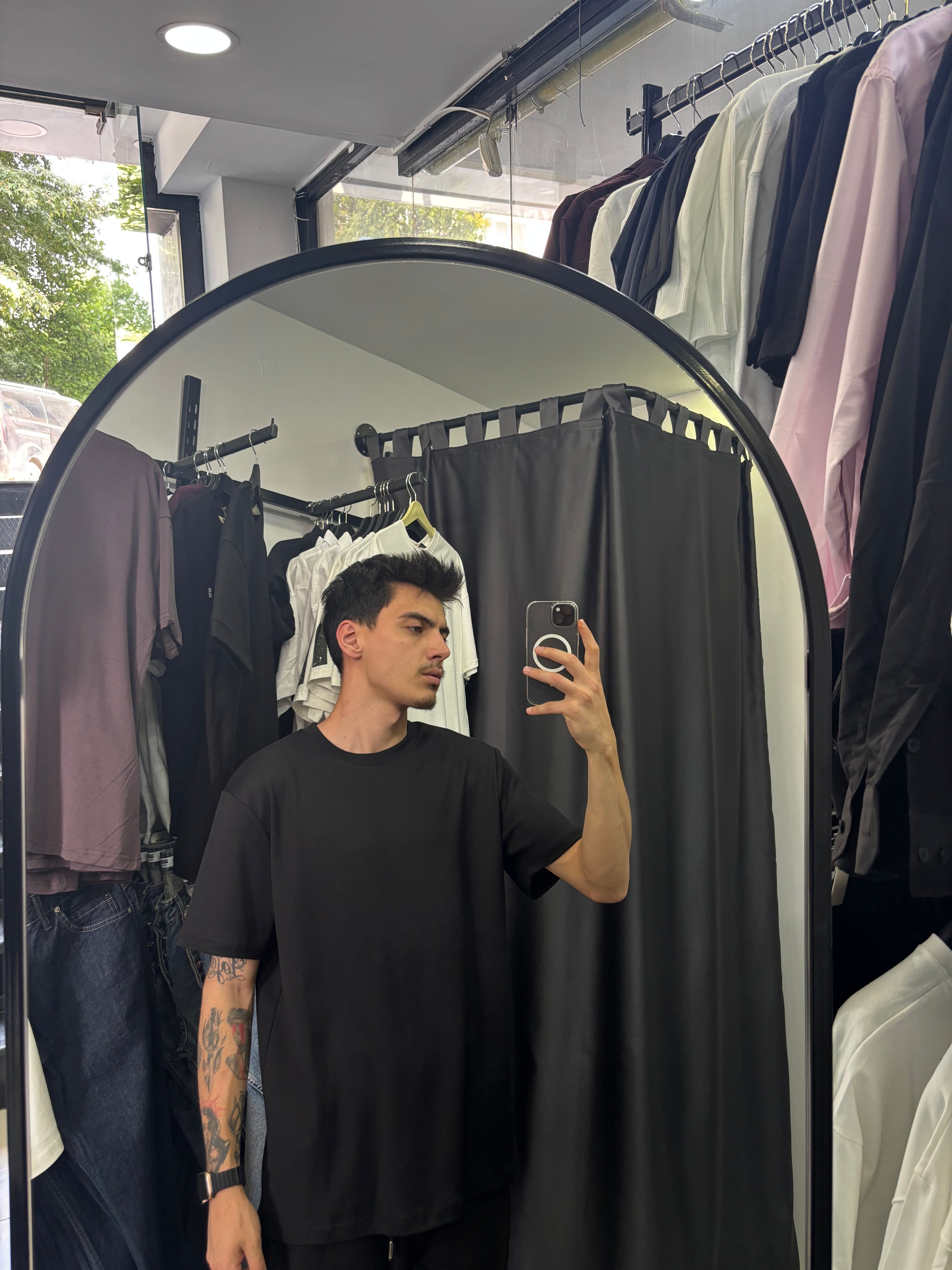 Siyah Basic Tshirt