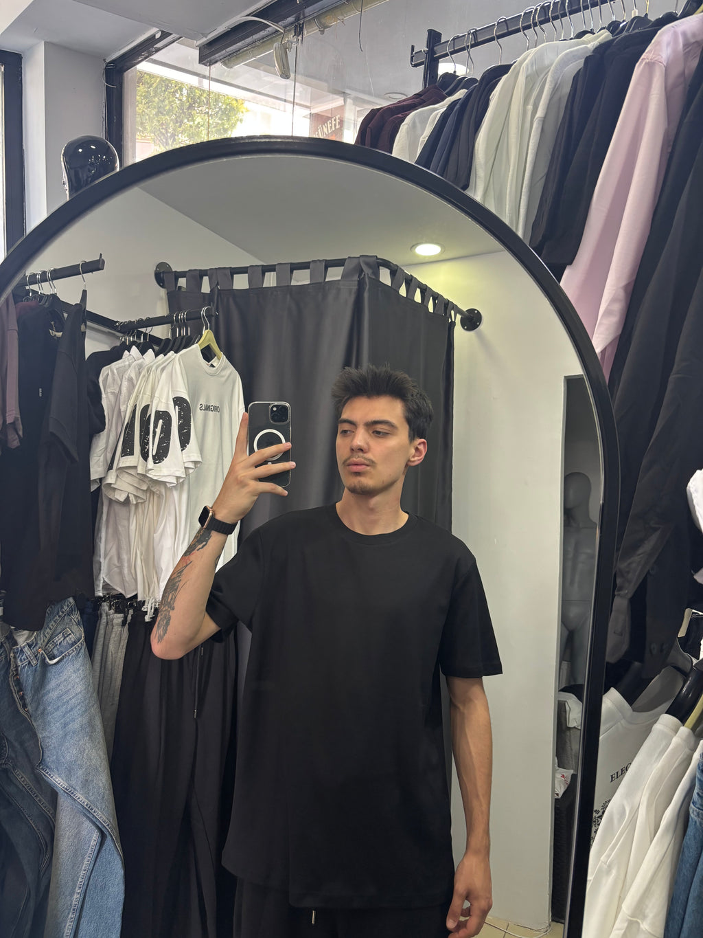 Siyah Basic Tshirt
