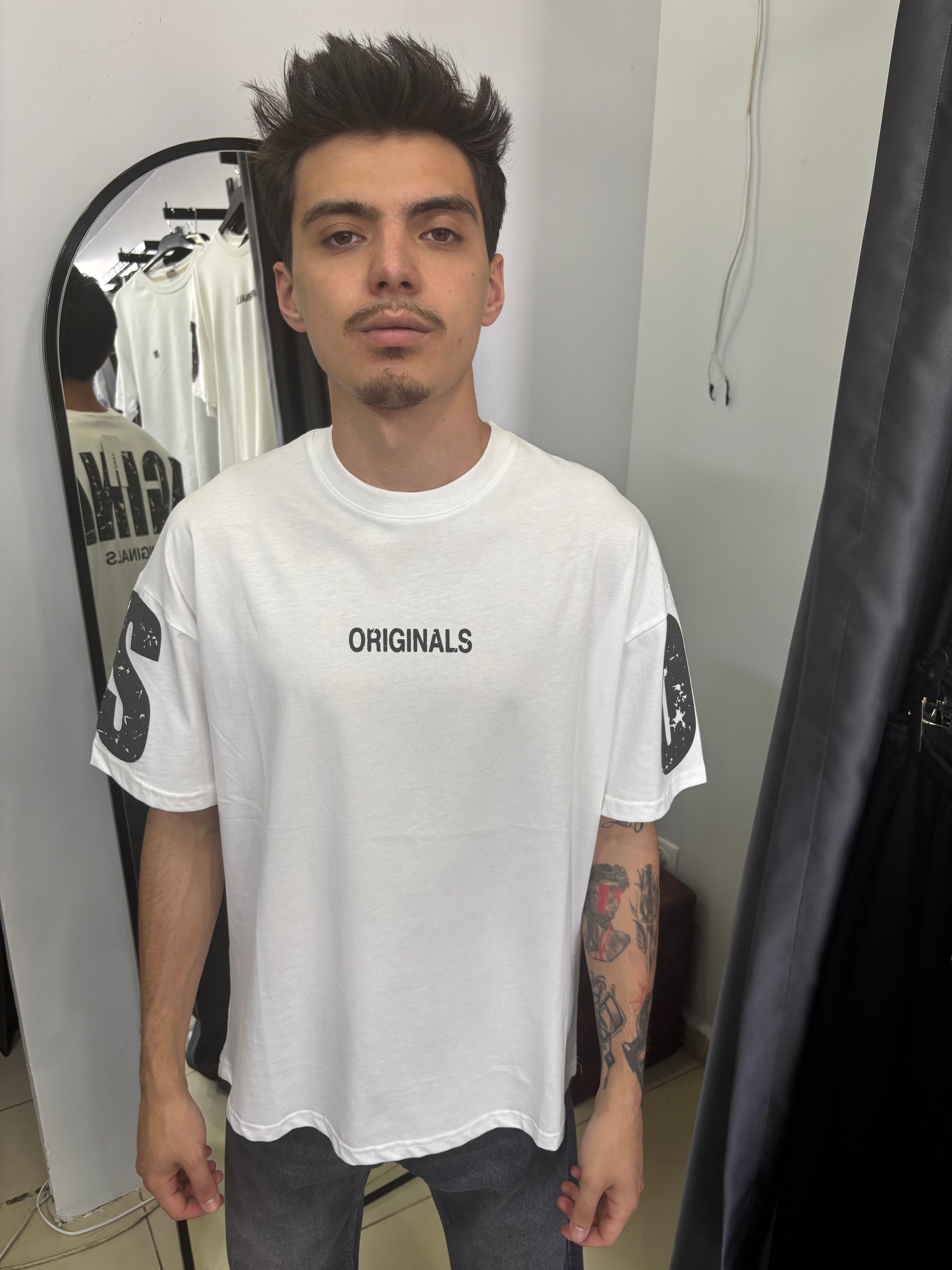 Orıgınal Baskılı Oversize Tshirt