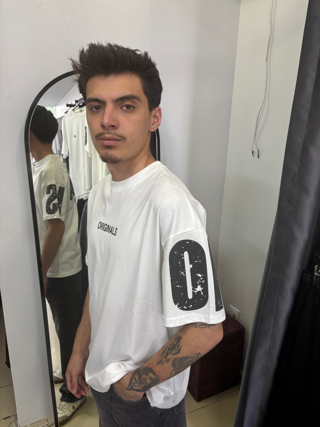 Orıgınal Baskılı Oversize Tshirt