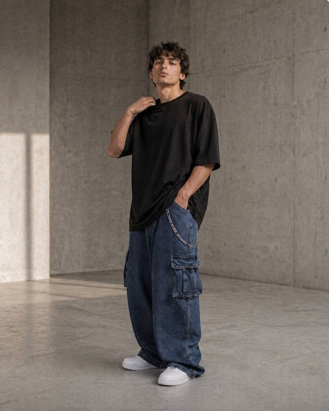 Siyah Oversize T-shirt