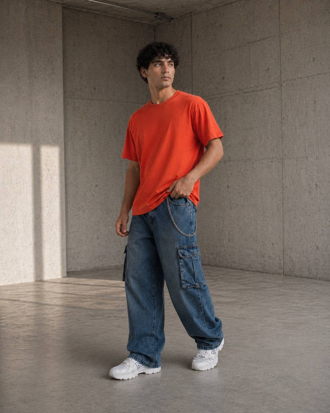 Orange Regular Fit T-shirt